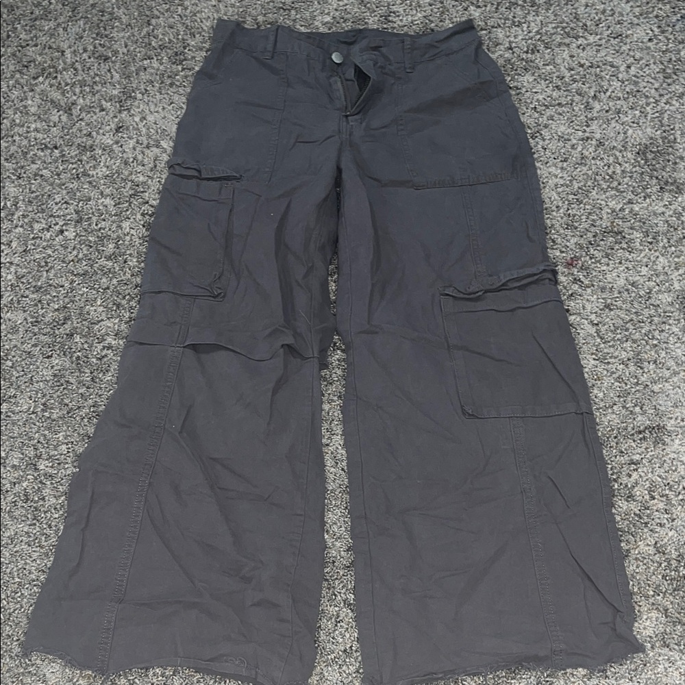 SHEIN Dark Gray Cargo Pants for Men